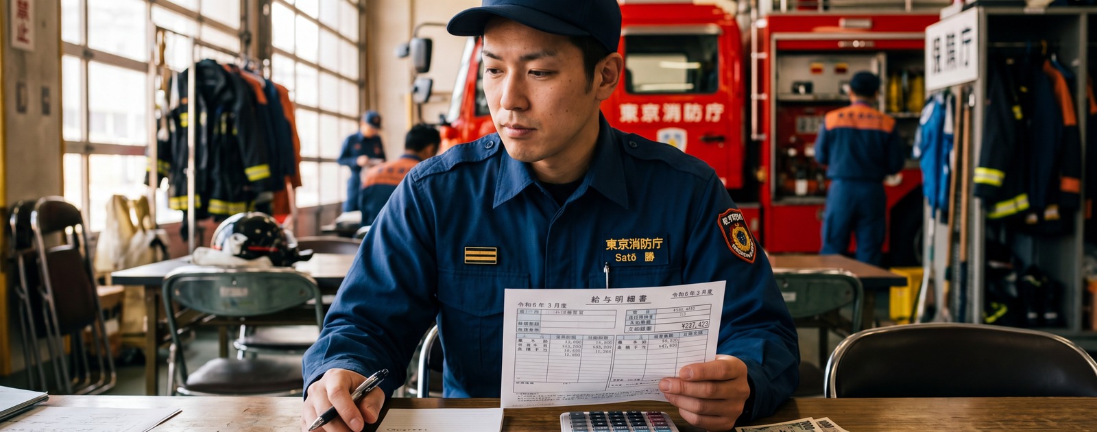消防士の年収・給料実態を調査している元消防士