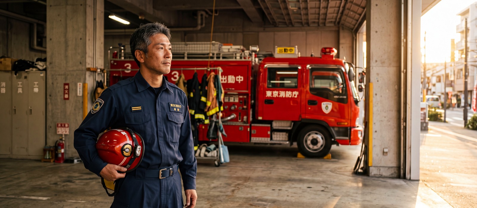 消防士として18年