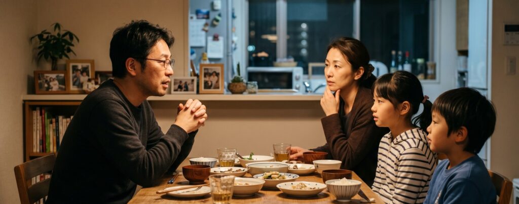 転職を家族全員に伝えた全記録