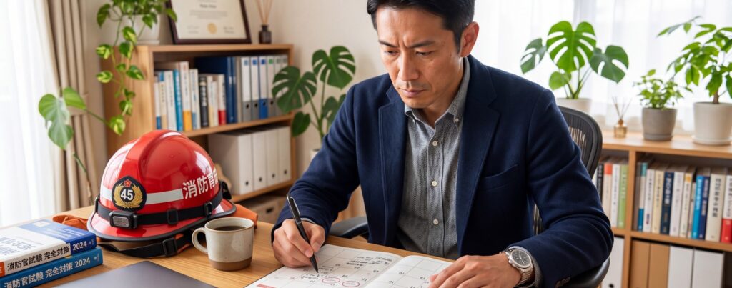 消防士の転職活動開始時期を計画する元消防士